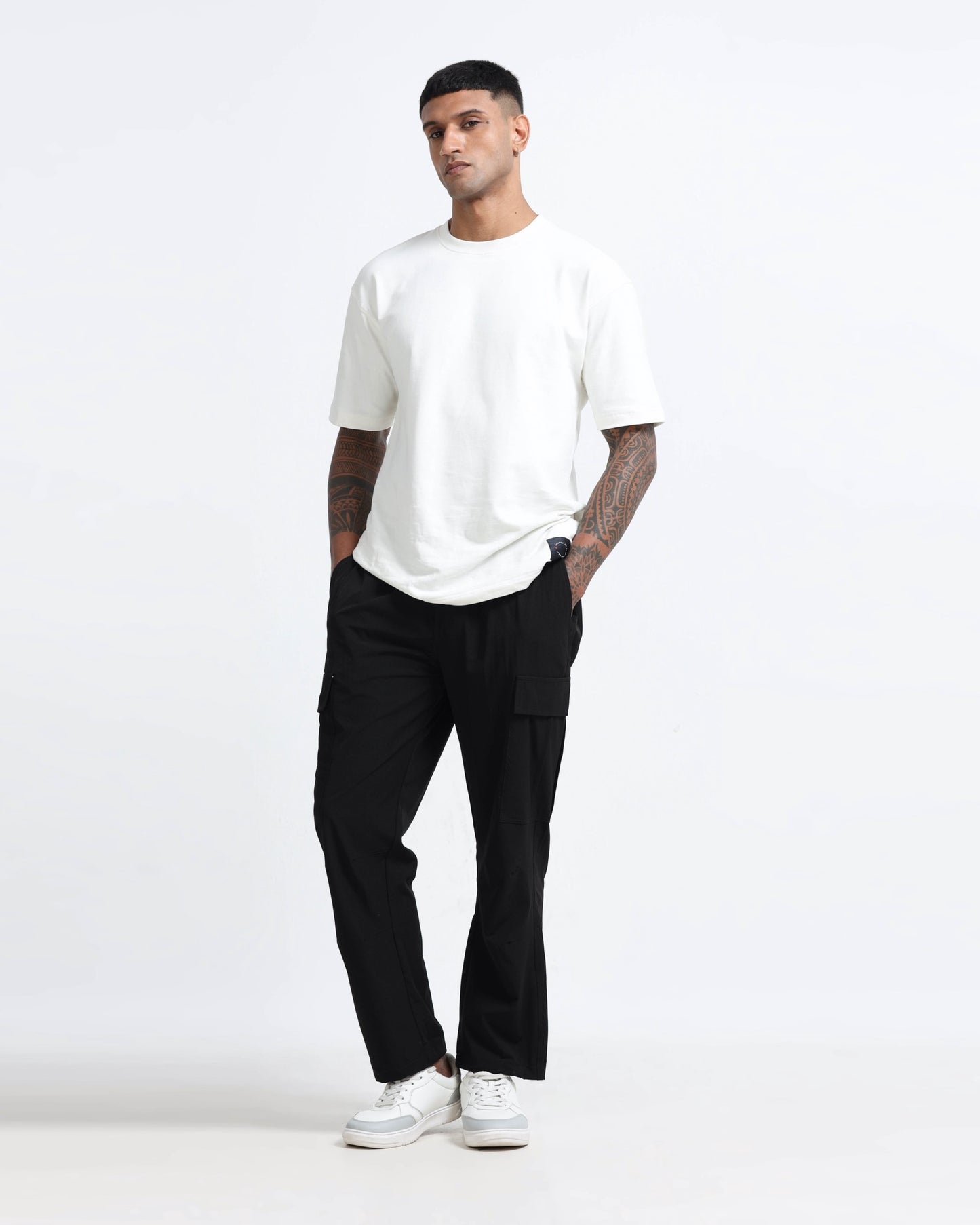 Travel Cargo Pants - Black