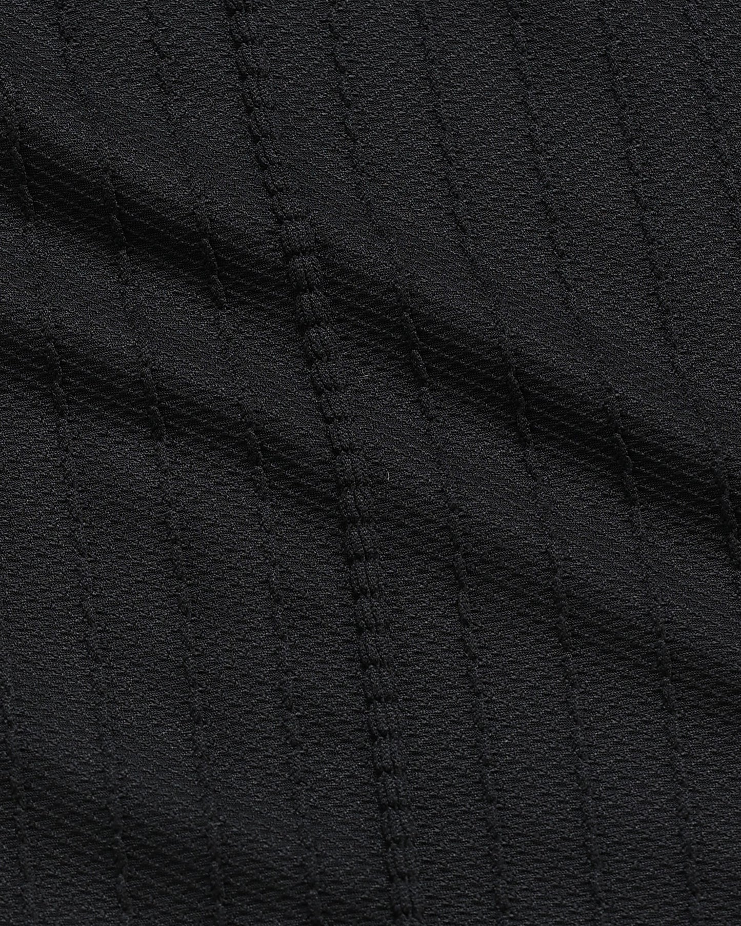 VERTIX Black Textured Knit Shirt