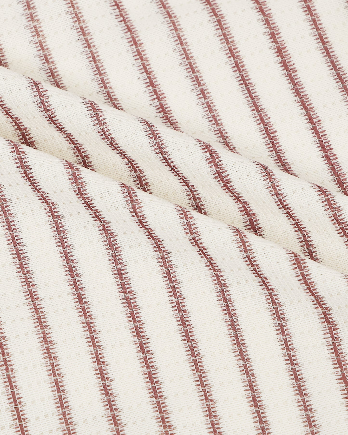 NOIR Pinstripe Jacquard Shirt Off White