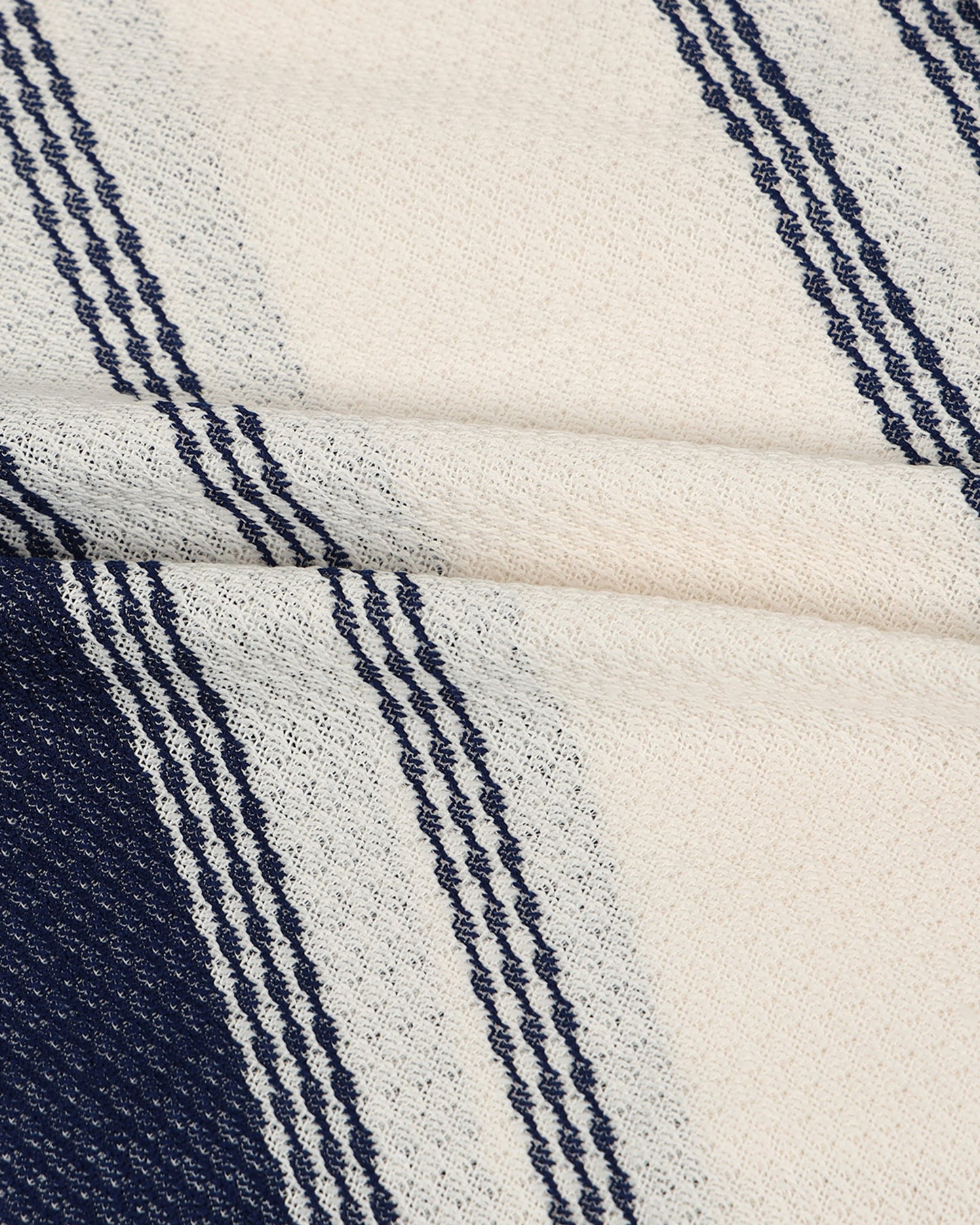 VOLT Blue Textured Knit Shirt