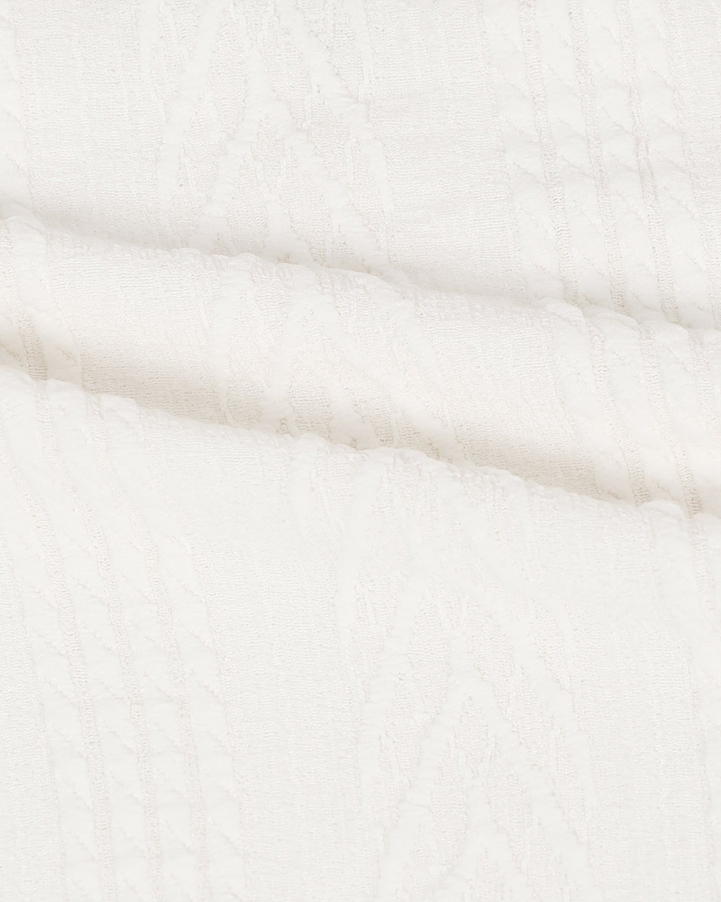WAVE White Knit Shirt