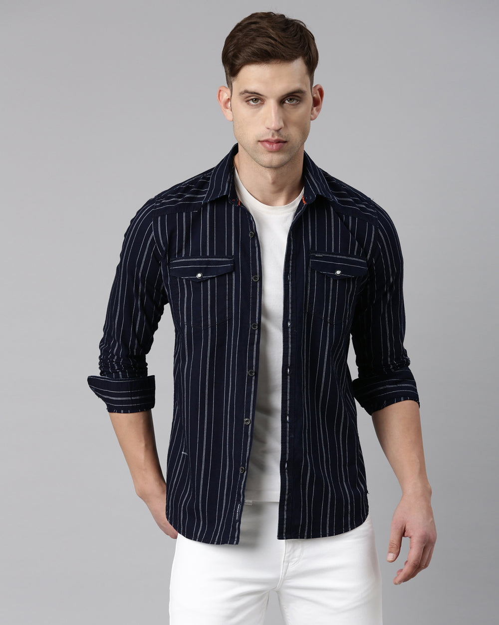 Mens Denim New Stylish Jeans And Shirts Buy Stylish Indigo Denim