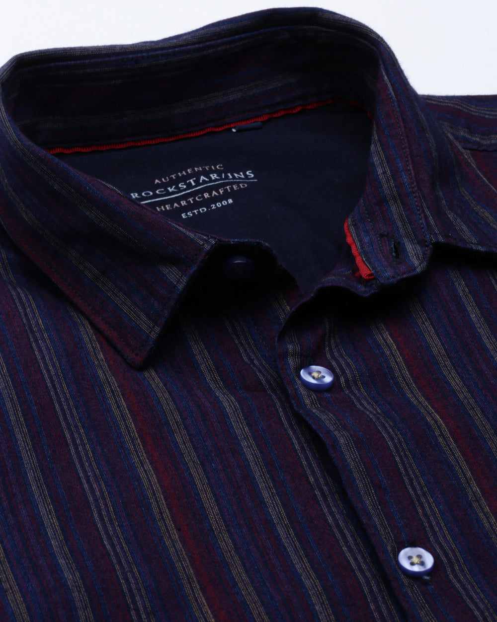Multi-Colour Stripes Shirt for Men
