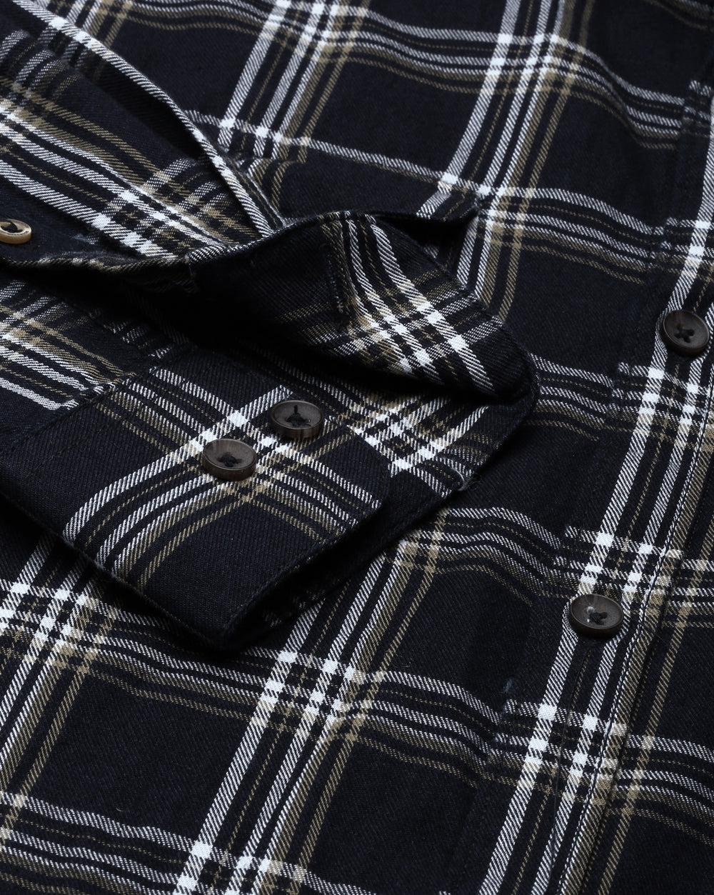Swing Indigo Checkered Shirt for Men