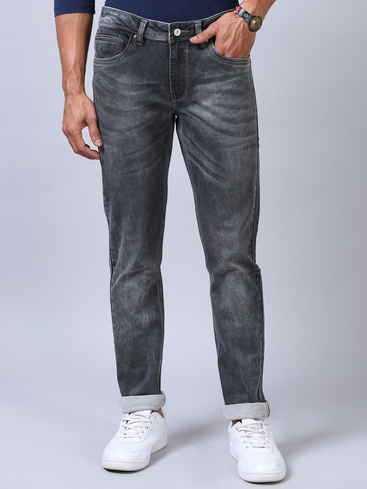 Super Slim Fit- Grey