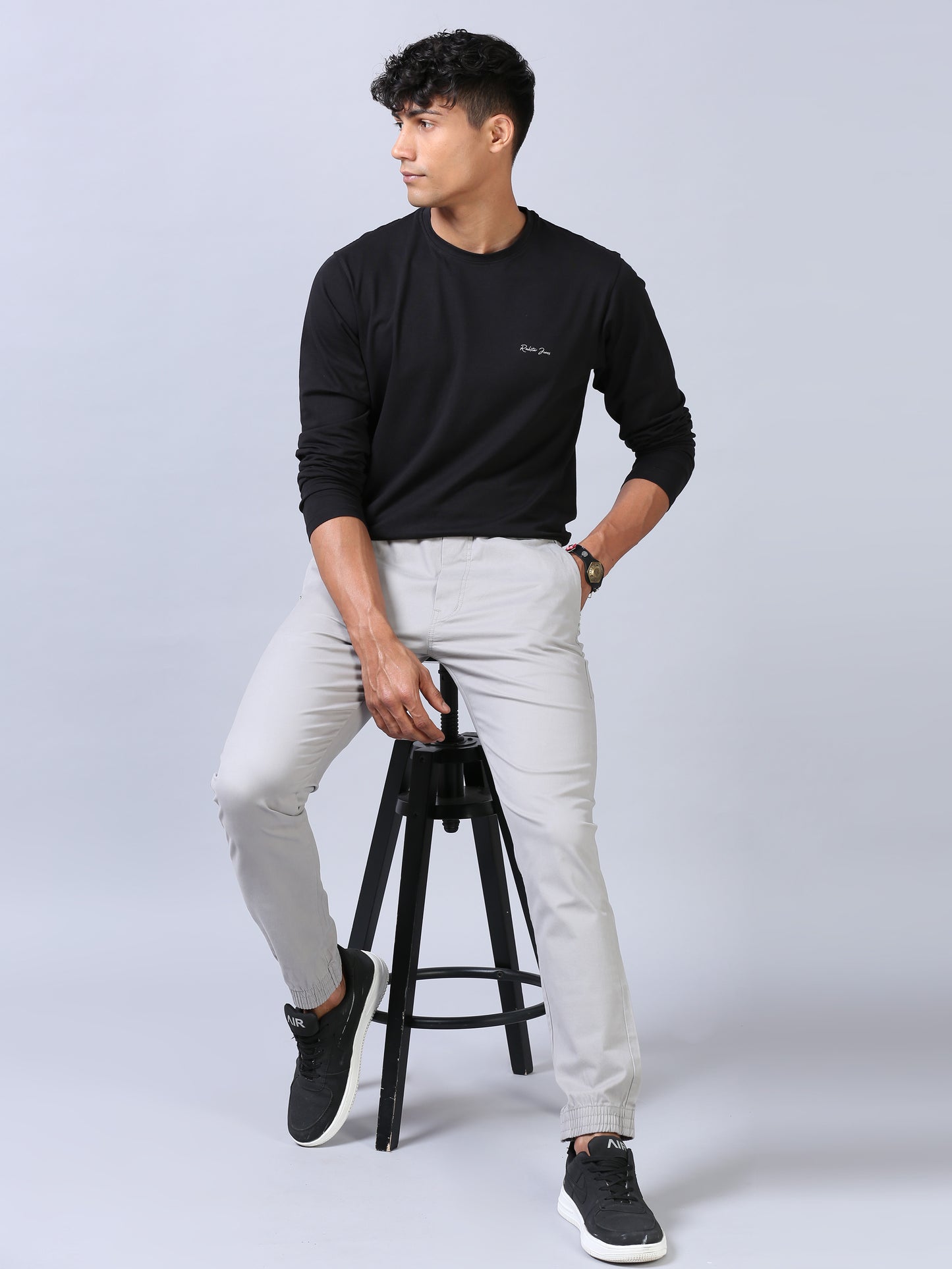 Dove Grey Jogger Pant