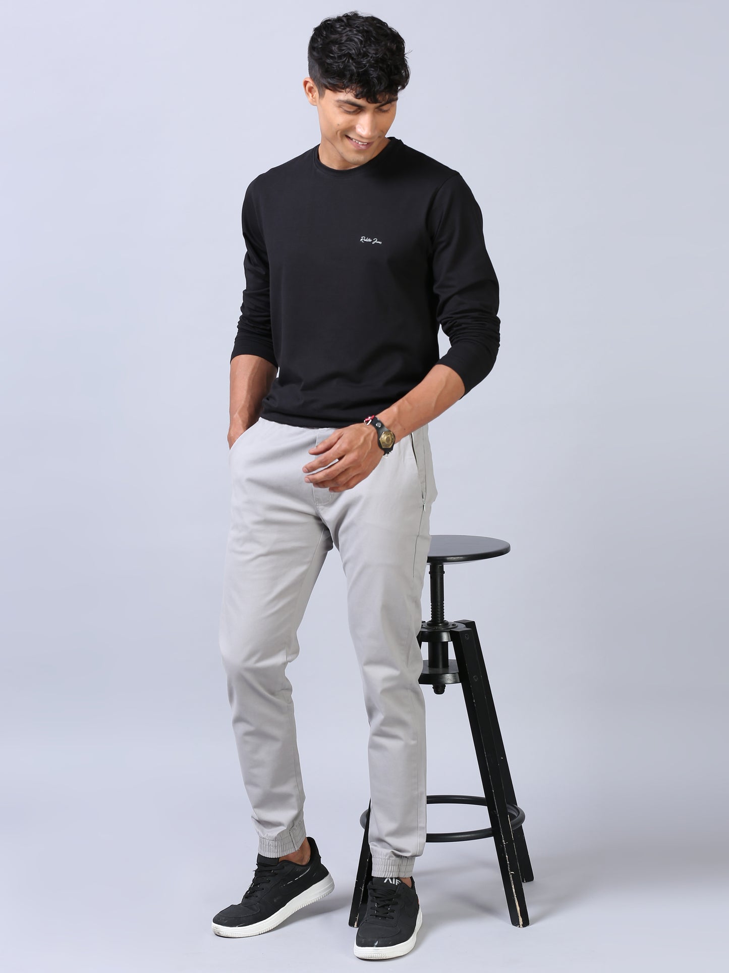 Dove Grey Jogger Pant