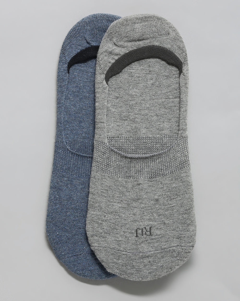 Loafer Socks - Blue/Grey