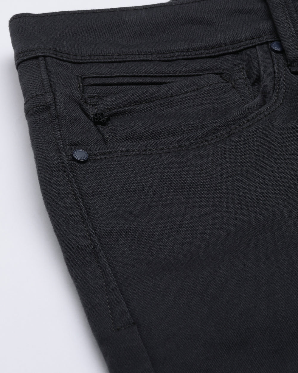 Charcoal Grey Colored Denim Ankle Fit Jeans For Men