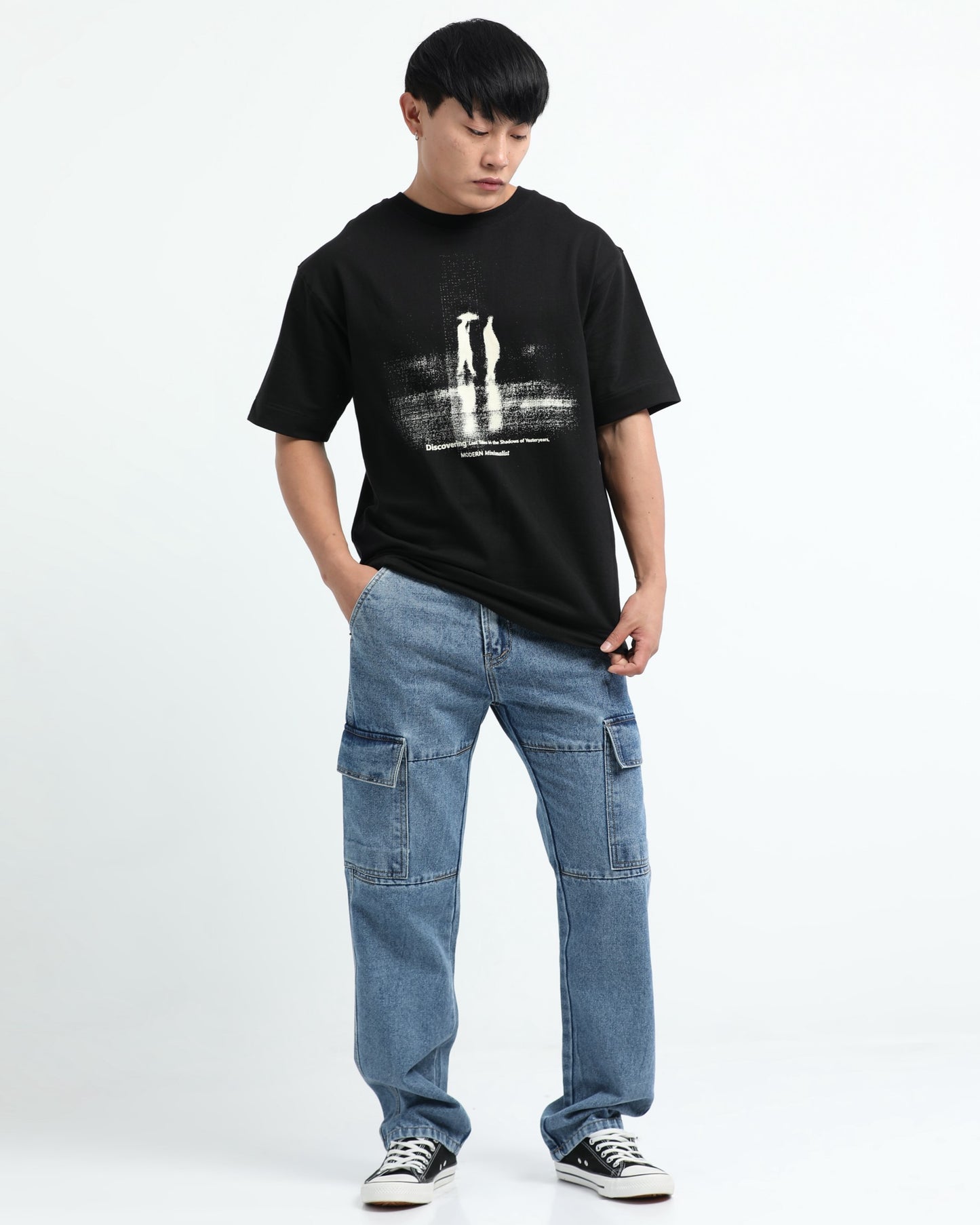 NOMAD BLUE DENIM - Relaxed fit