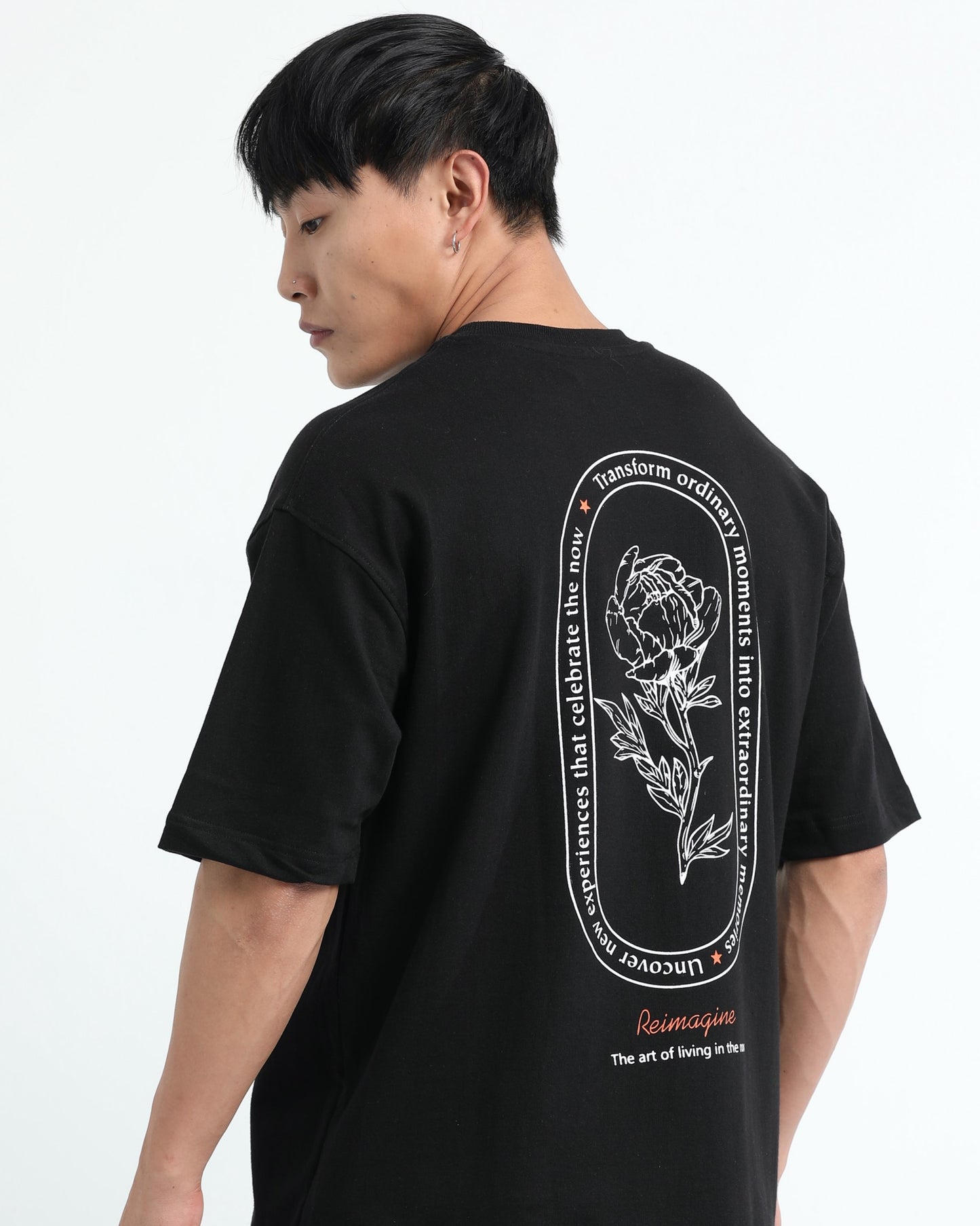 REIMAGINE - Black Oversized fit