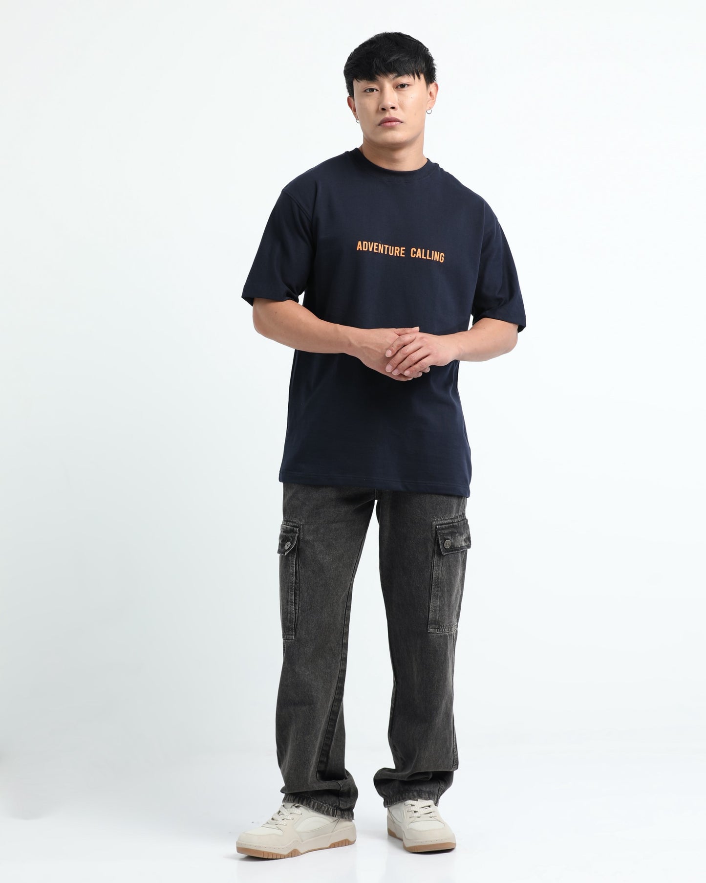 MAVERICK CHARCOAL DENIM - Relaxed fit