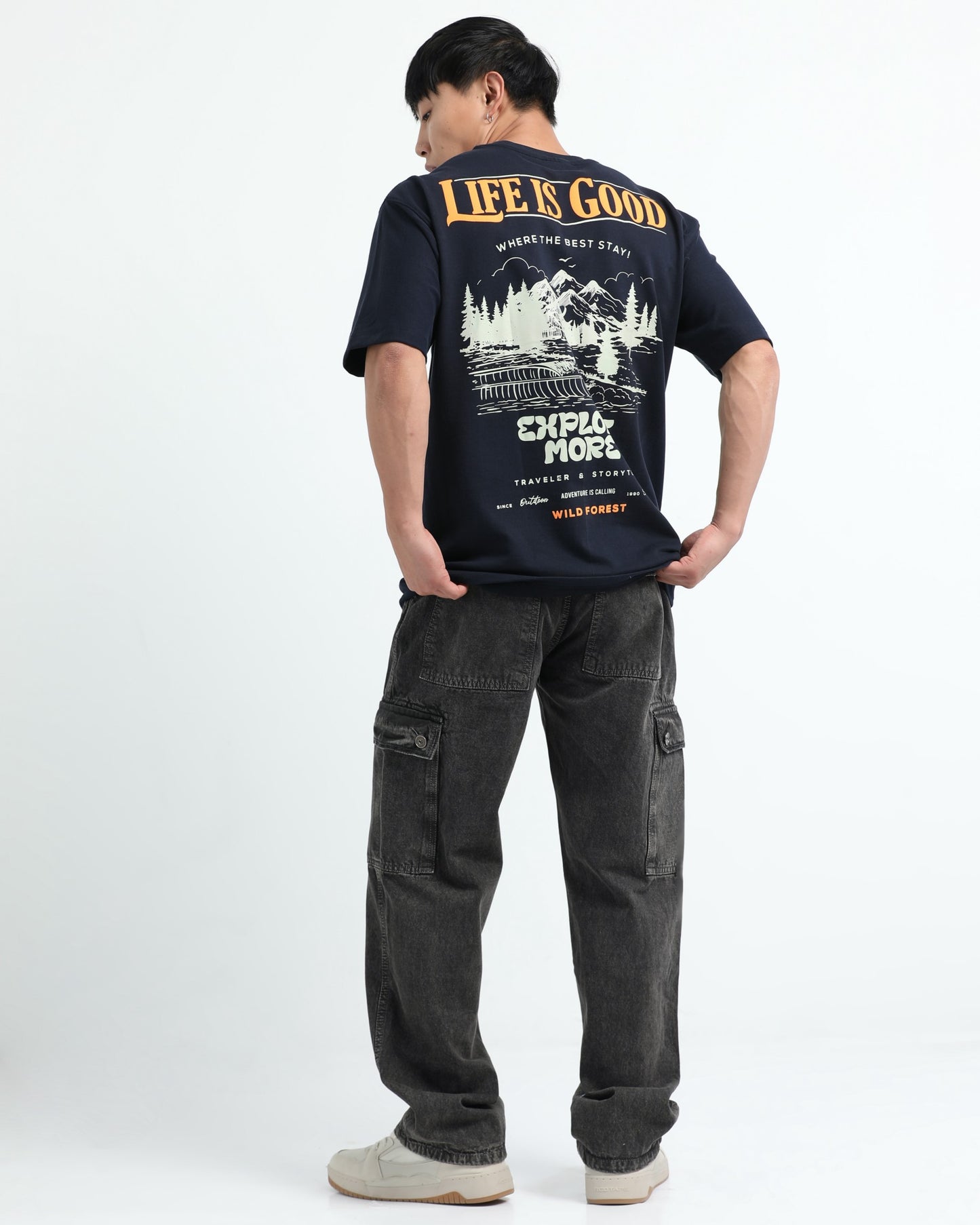 MAVERICK - Charcoal Relaxed fit
