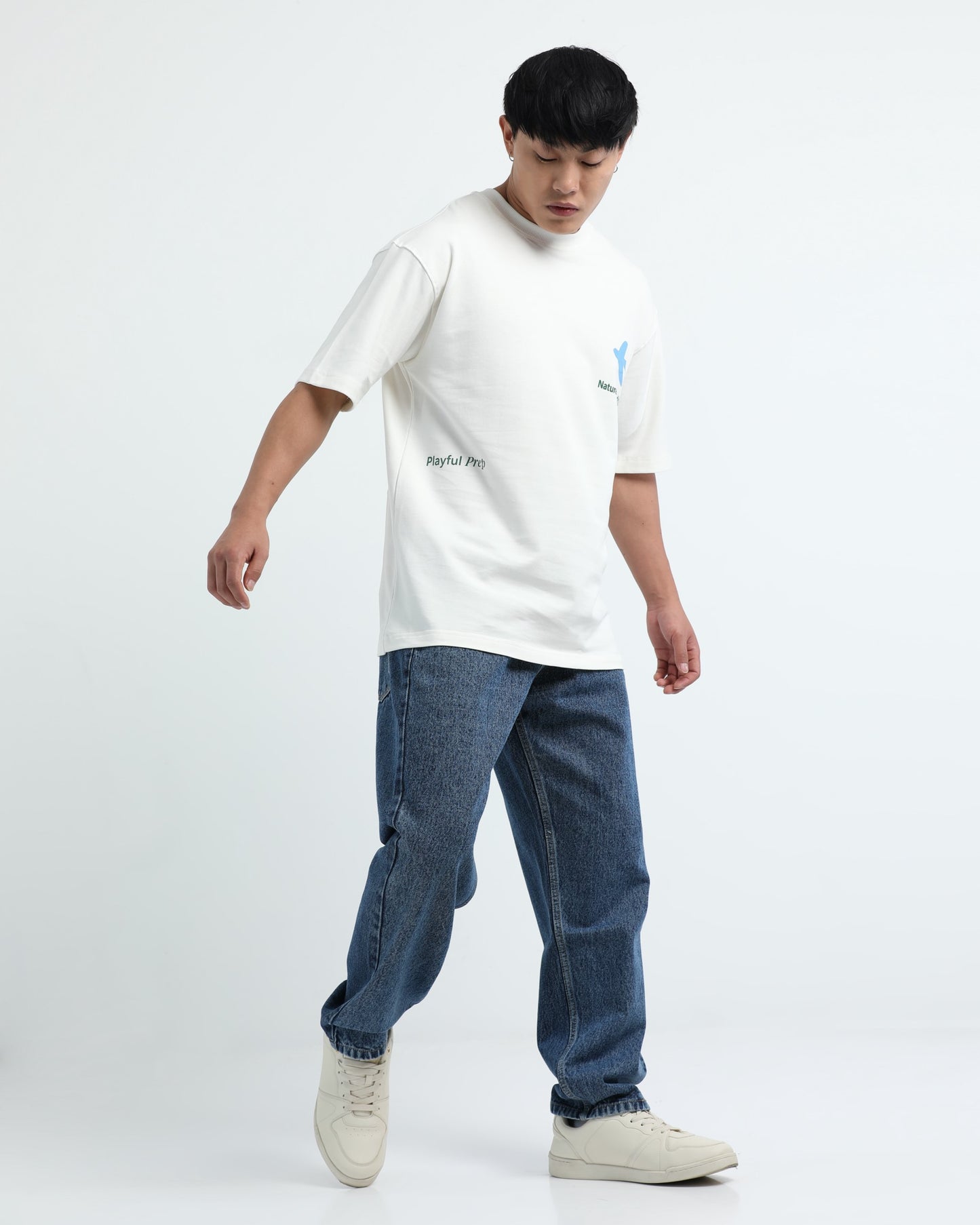 SERENITY - Off white Oversized fit