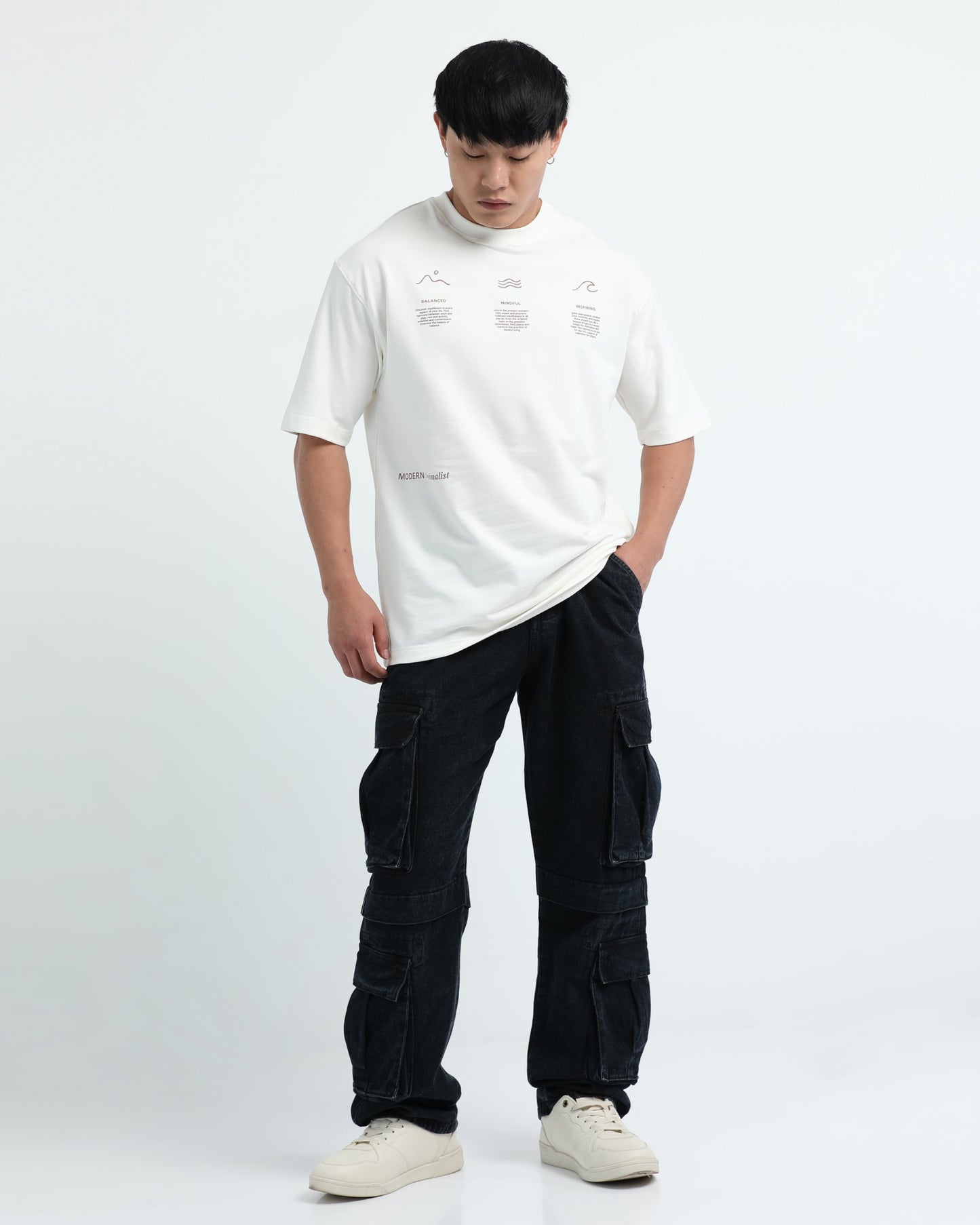 DREAM CHASER BLACK DENIM - Relaxed fit