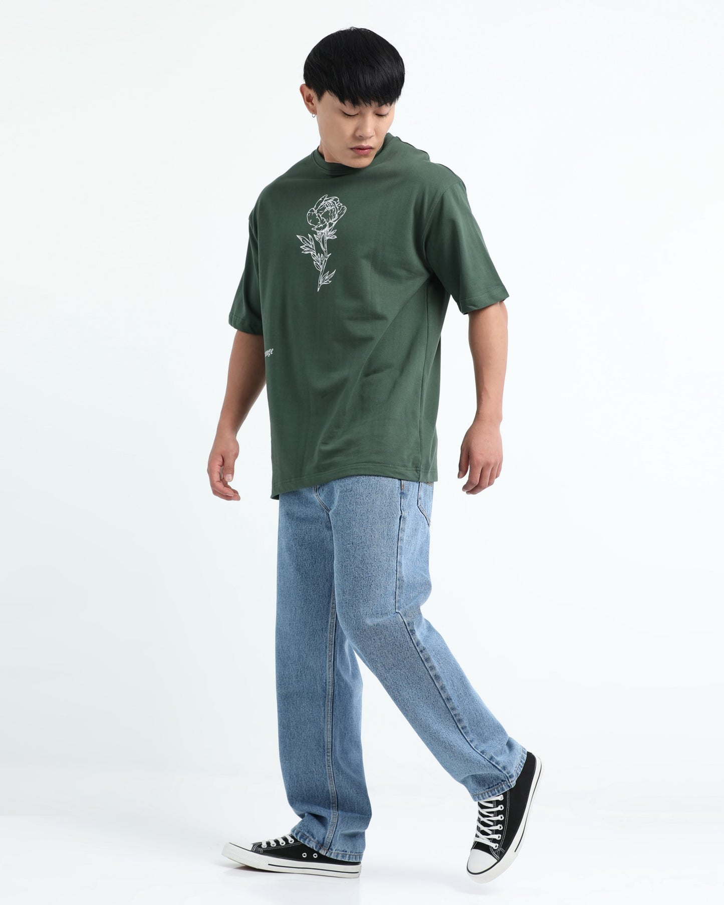 REIMAGINE - Forest Green Oversized fit