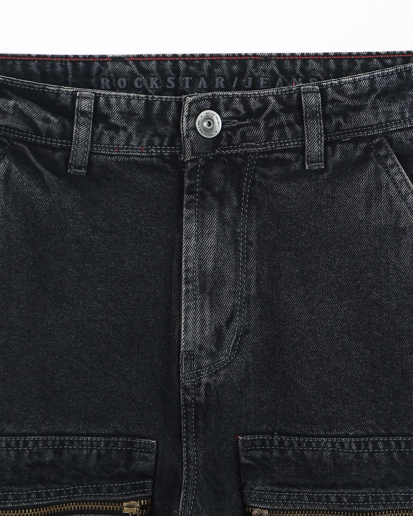 SHOW STOPPER BLACK DENIM - Relaxed fit