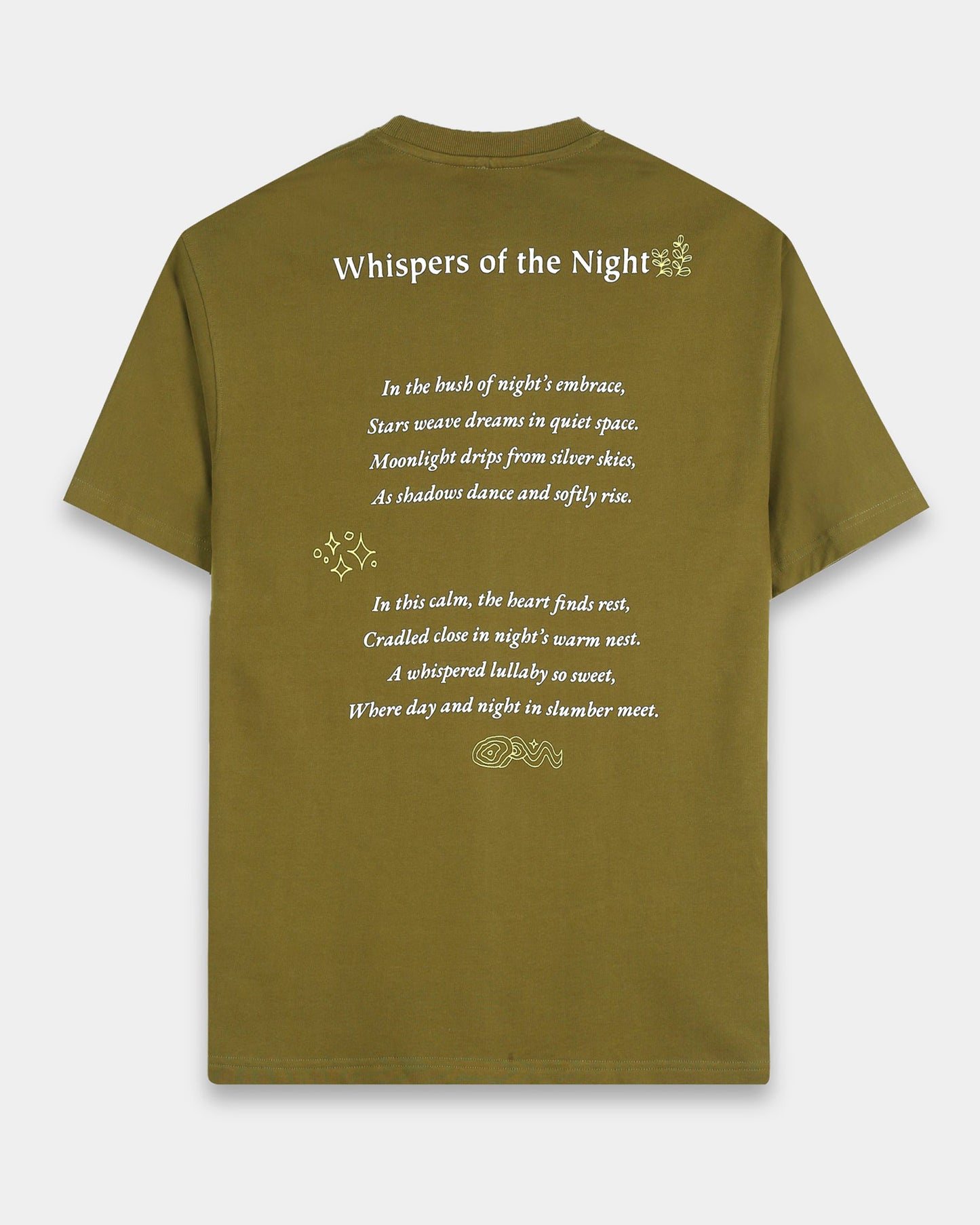 WHISPERS OF THE NIGHT - Sage Green Oversized fit