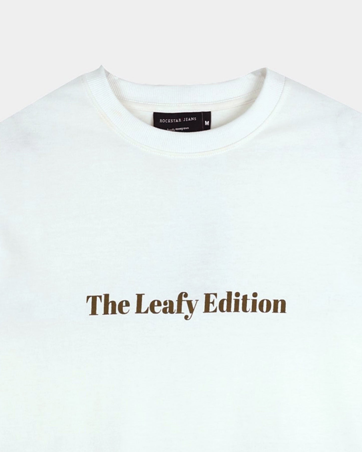 Wellness in Bloom Off White Oversized T Shirt