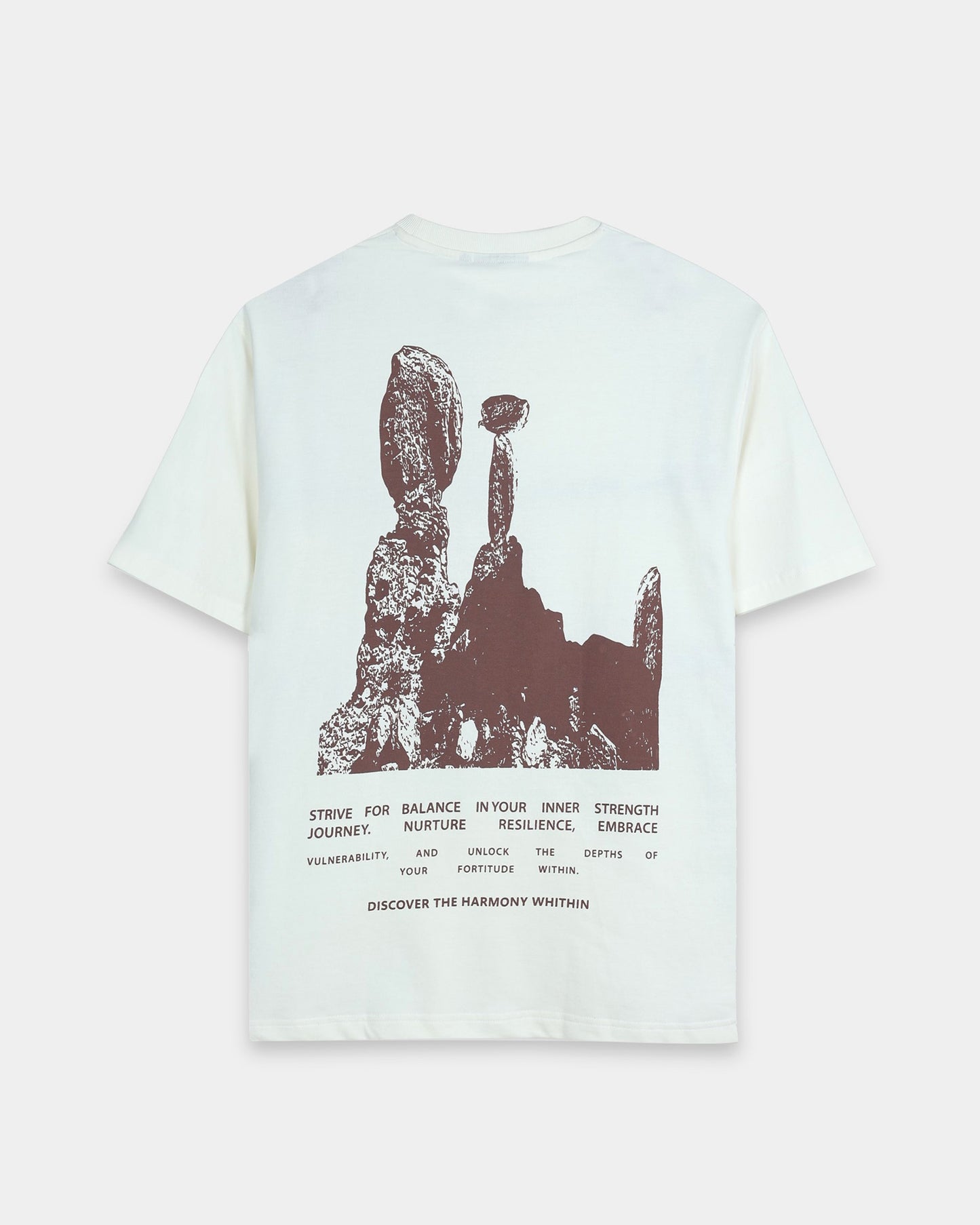 HARMONY OFF WHITE TEE - Oversized fit