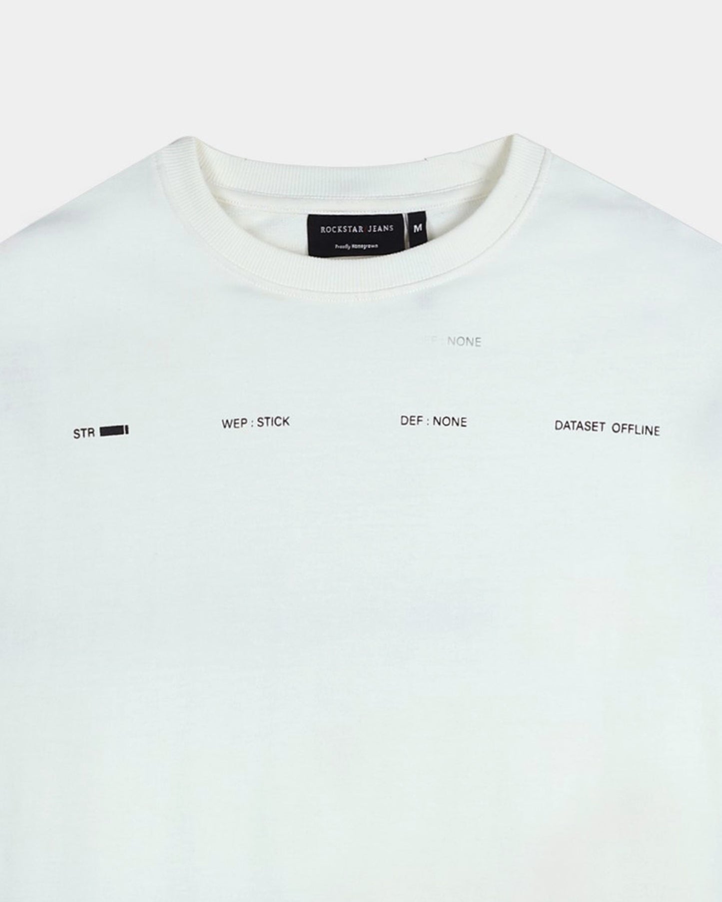 EXISTENCE OFF WHITE TEE - Oversized fit