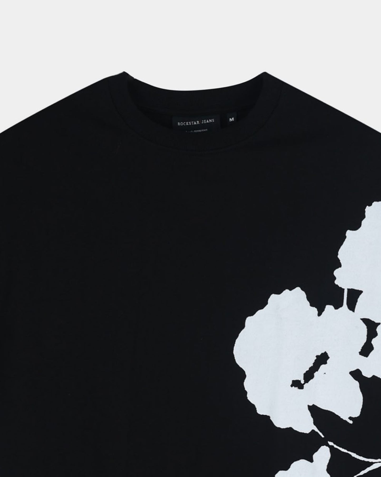 ECLECTIC REALM Relaxed Fit Cotton Printed T-Shirt Black