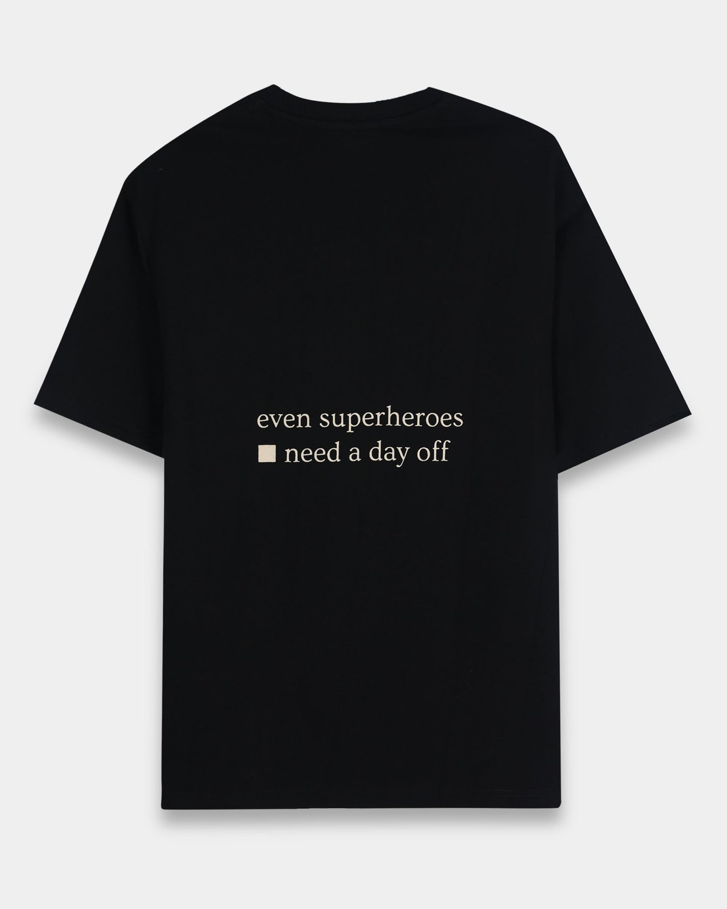 SELF CARE - Black Oversized fit