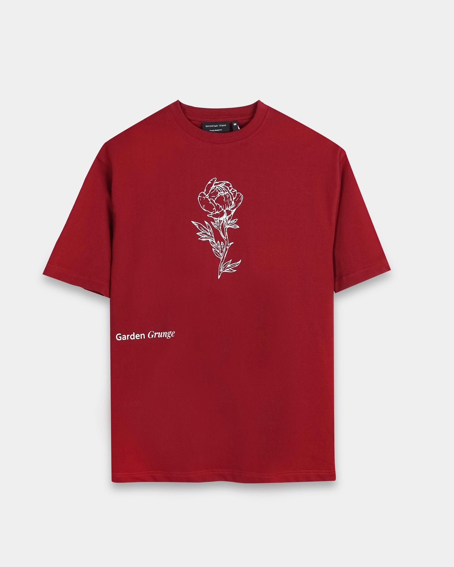 REIMAGINE MAROON TEE - Oversized fit