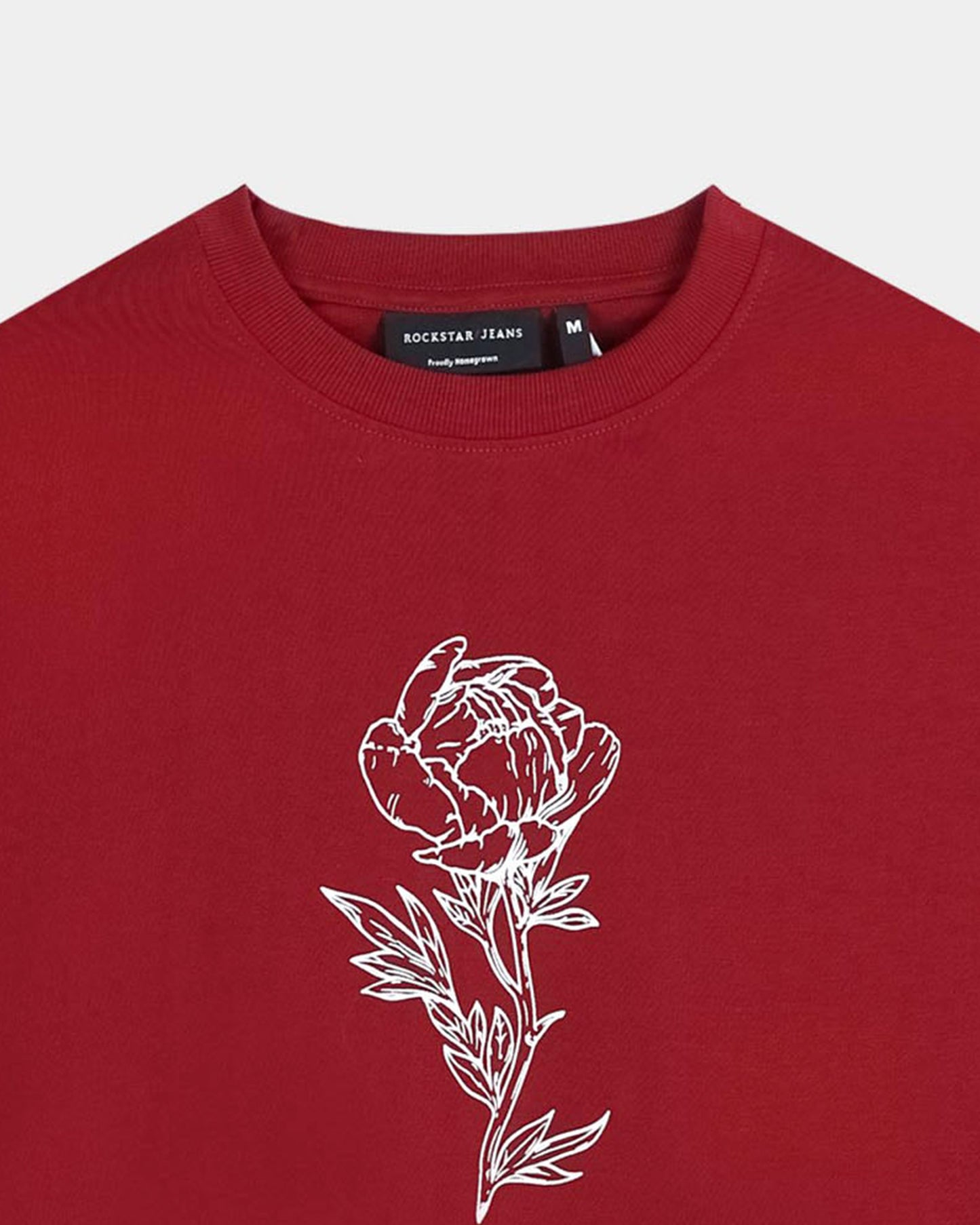 REIMAGINE MAROON TEE - Oversized fit