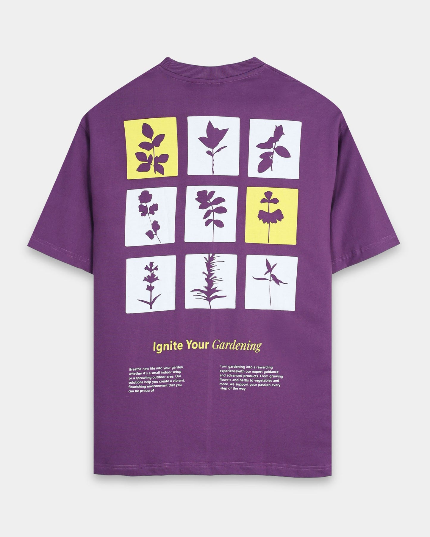 IGNITE YOUR GARDENING - Purple Oversized fit