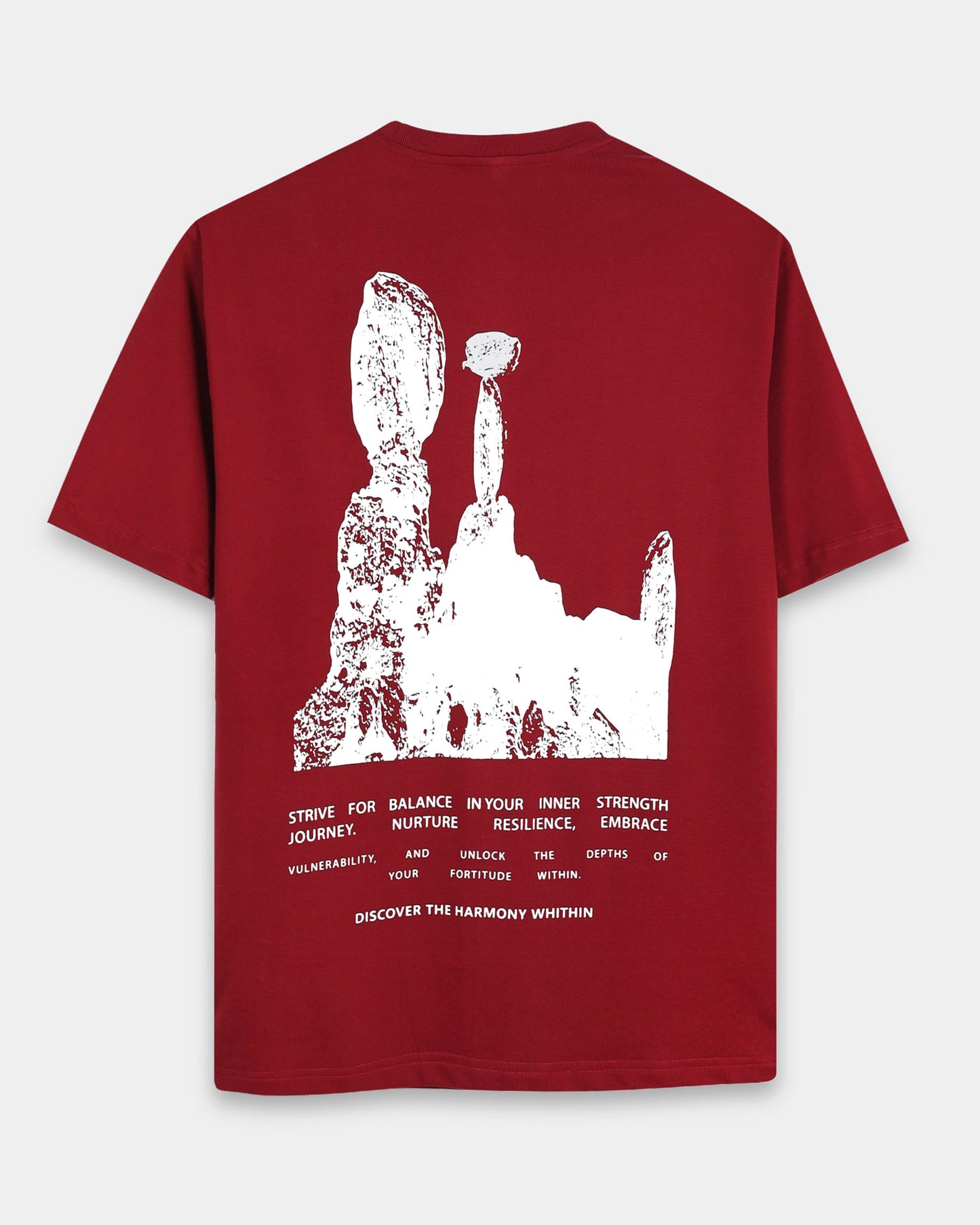 HARMONY - Maroon Oversized fit