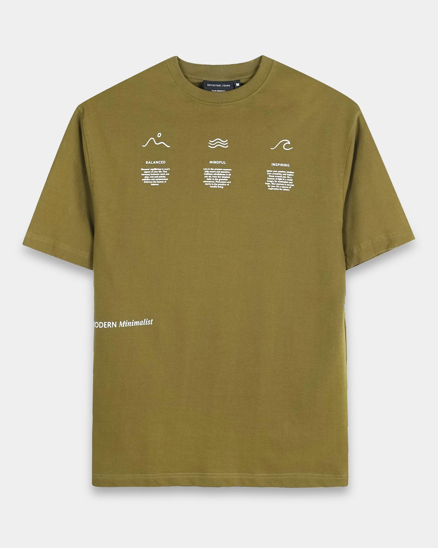 BALANCE OF THOUGHT - Sage Green Oversized fit