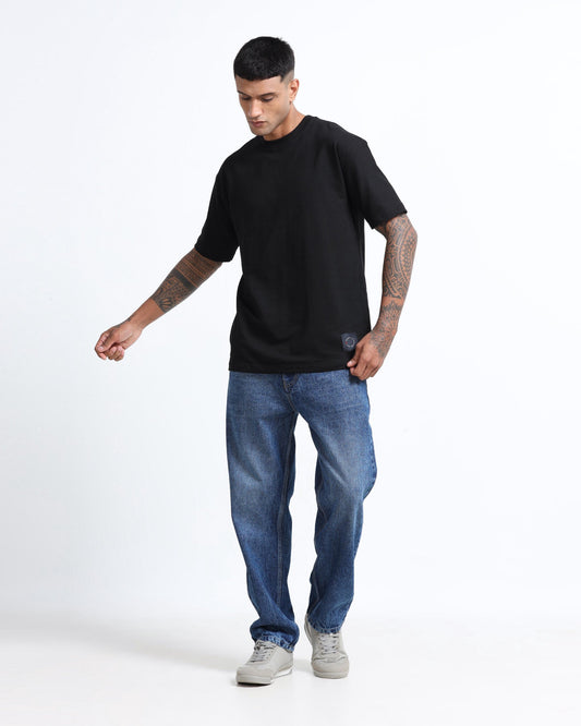 relaxed fit tees vs new arrival jeans men streetwear India