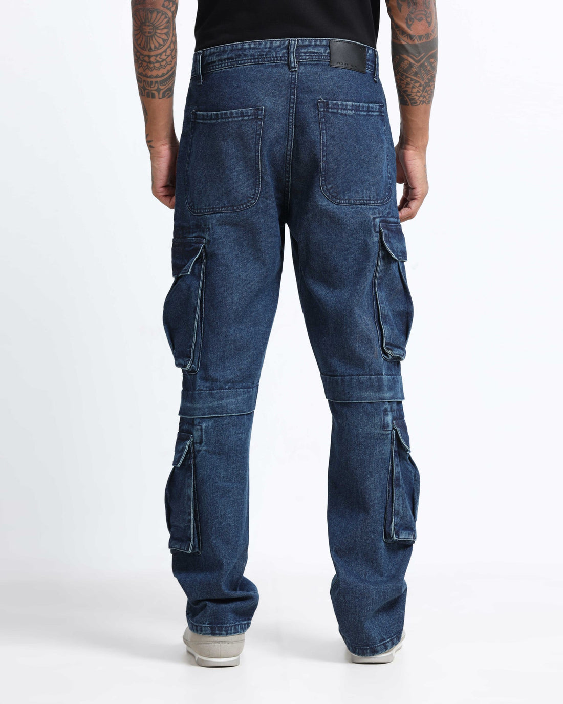 Loose fit cargo jeans for men with wide-leg utility streetwear styling in India  Keywords Used in the Blog