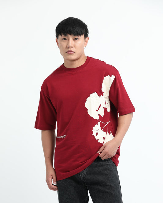 minimalist t shirts for men India plain relaxed fit basic t shirts