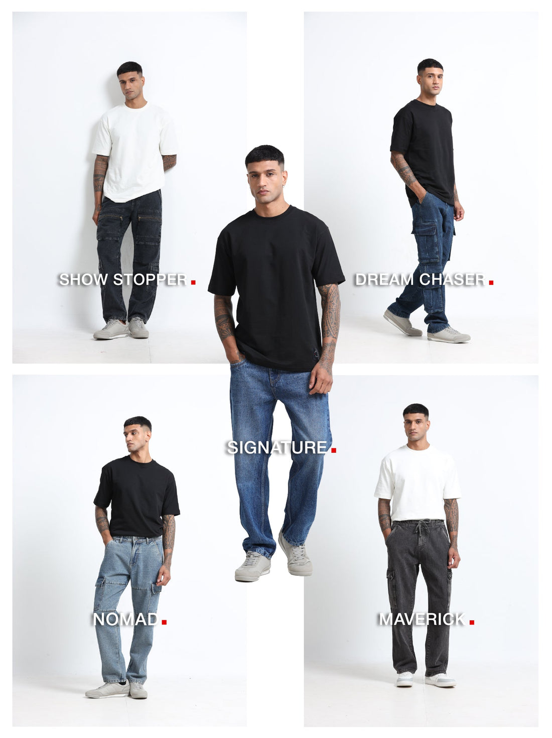difference between cargo denim and classic denim jeans for men India – Rockstar Jeans