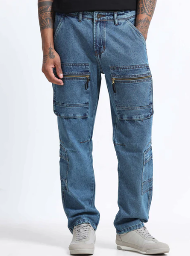 men denim jeans for office and casual wear
