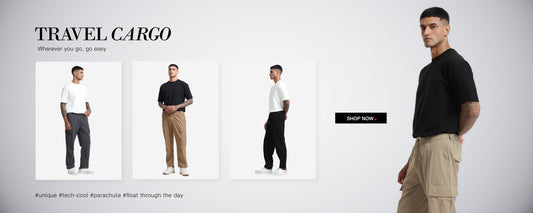 What are the best cargo jeans and cargo pants styles for men in India based on fit and fabric?