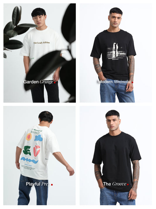 Summer men's streetwear 2026 featuring baggy jeans, cargo pants and relaxed denim outfits