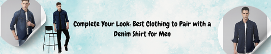 Jeans Shirt For Men