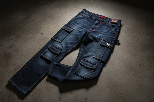 Which straight fit blue jeans and black cargos for men are best for comfort and daily wear in 2026?