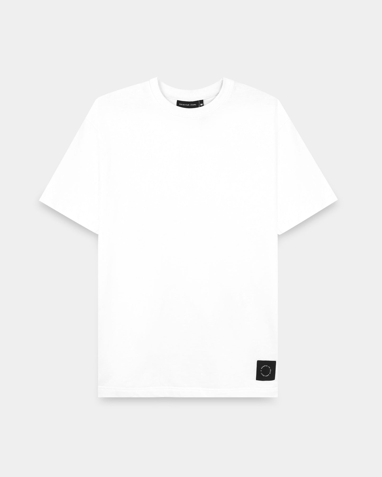 THE GROOVE White Basic Tee - Oversized Fit
