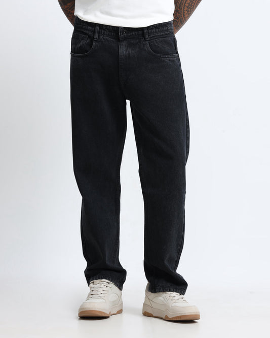 ICON BLACK DENIM - Relaxed fit