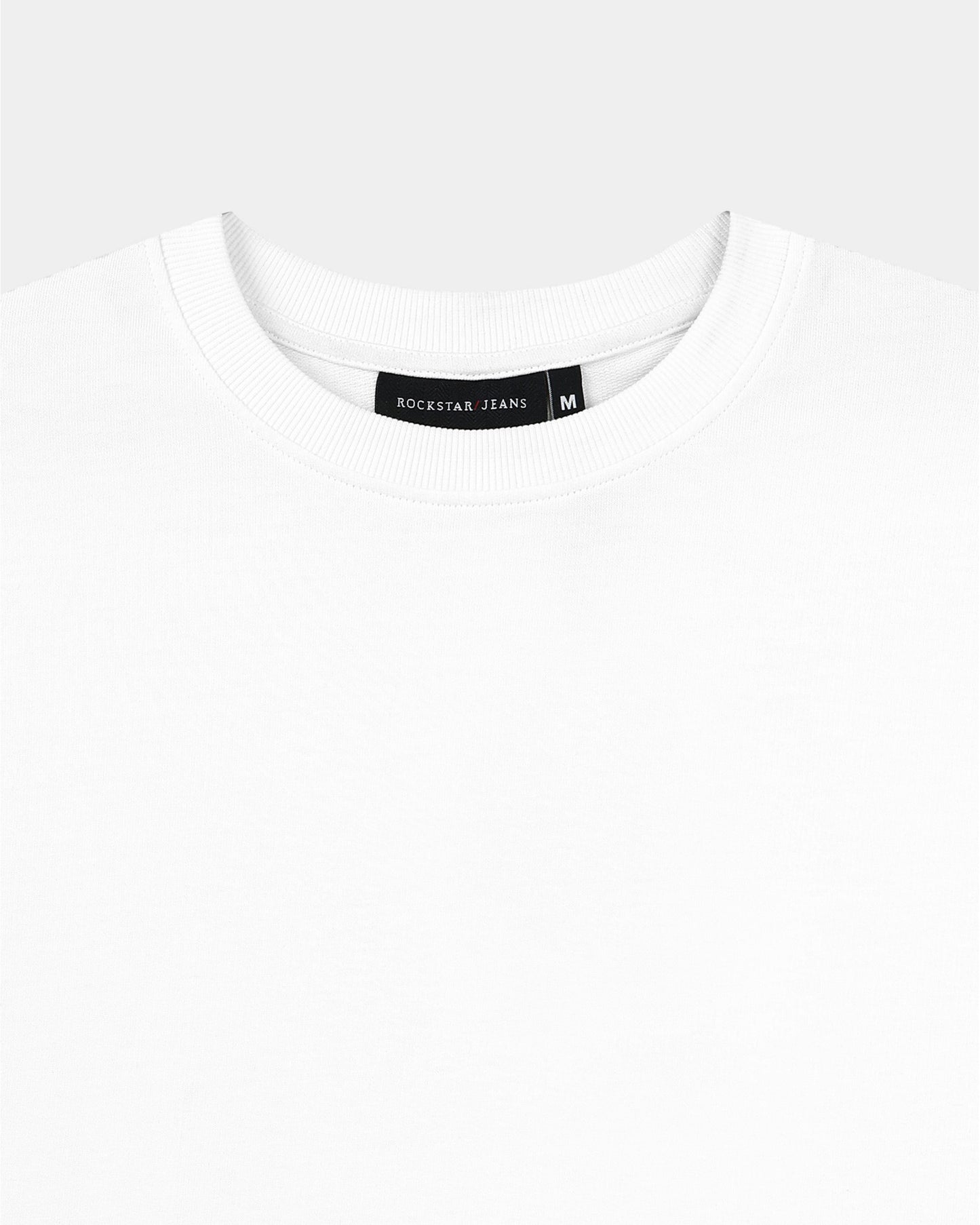THE GROOVE White Basic Tee - Oversized Fit