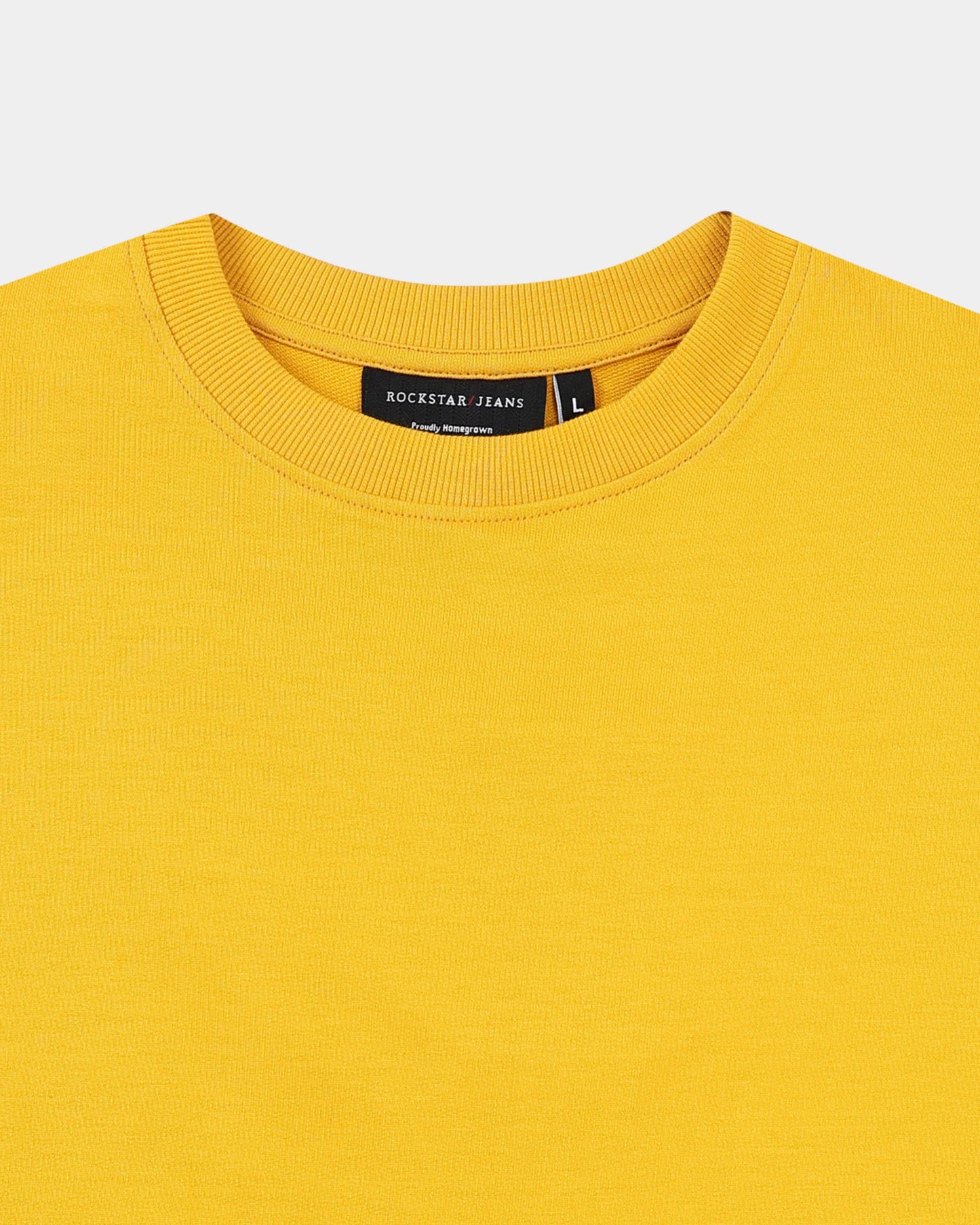 THE GROOVE Yellow Basic Tee - Oversized Fit