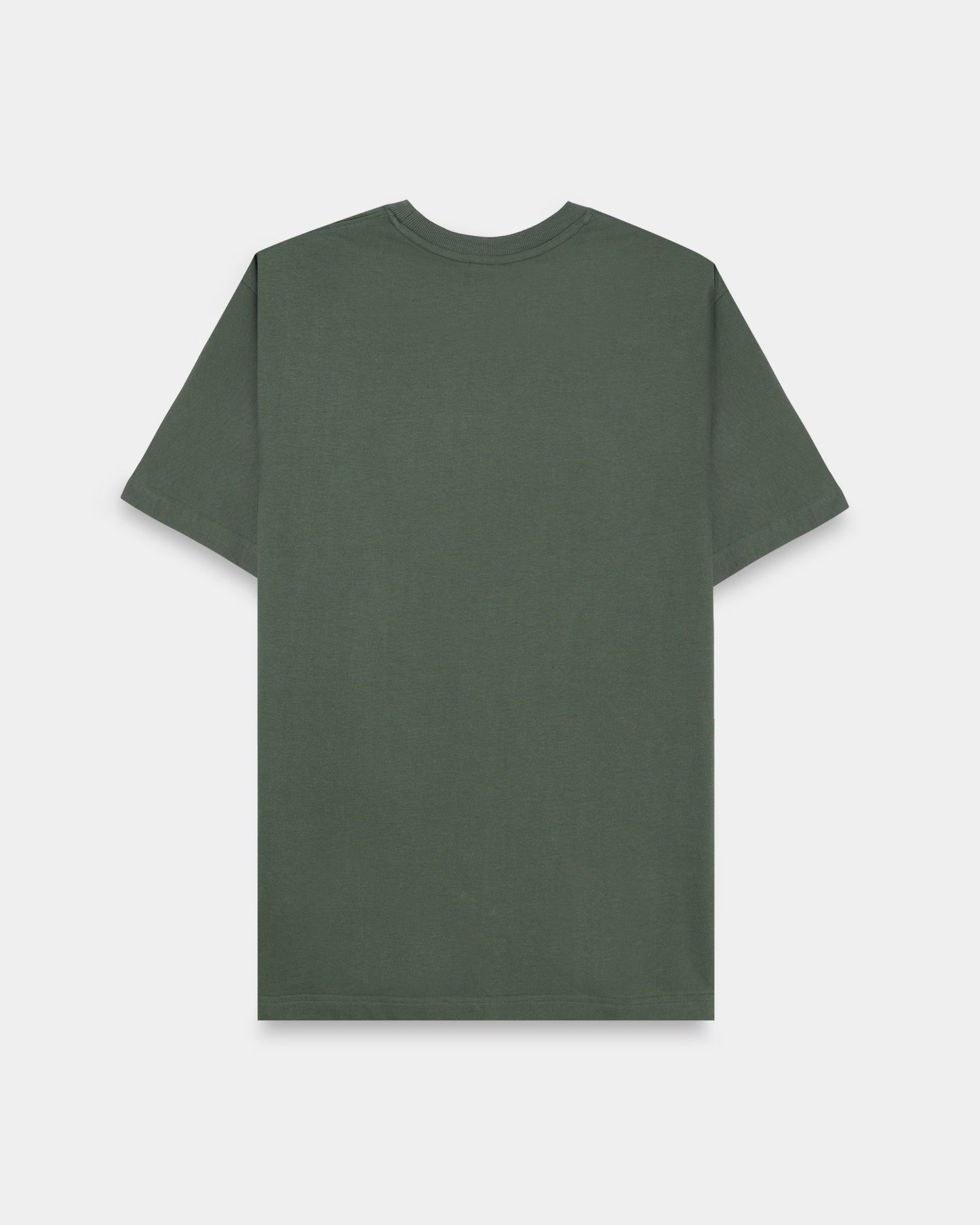 THE GROOVE Forest Green Basic Tee - Oversized Fit