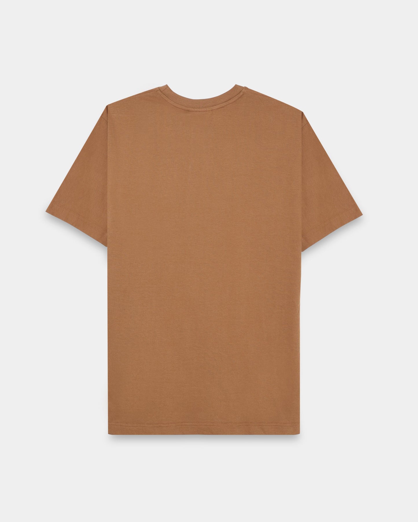 THE GROOVE Brown Basic Tee - Oversized Fit