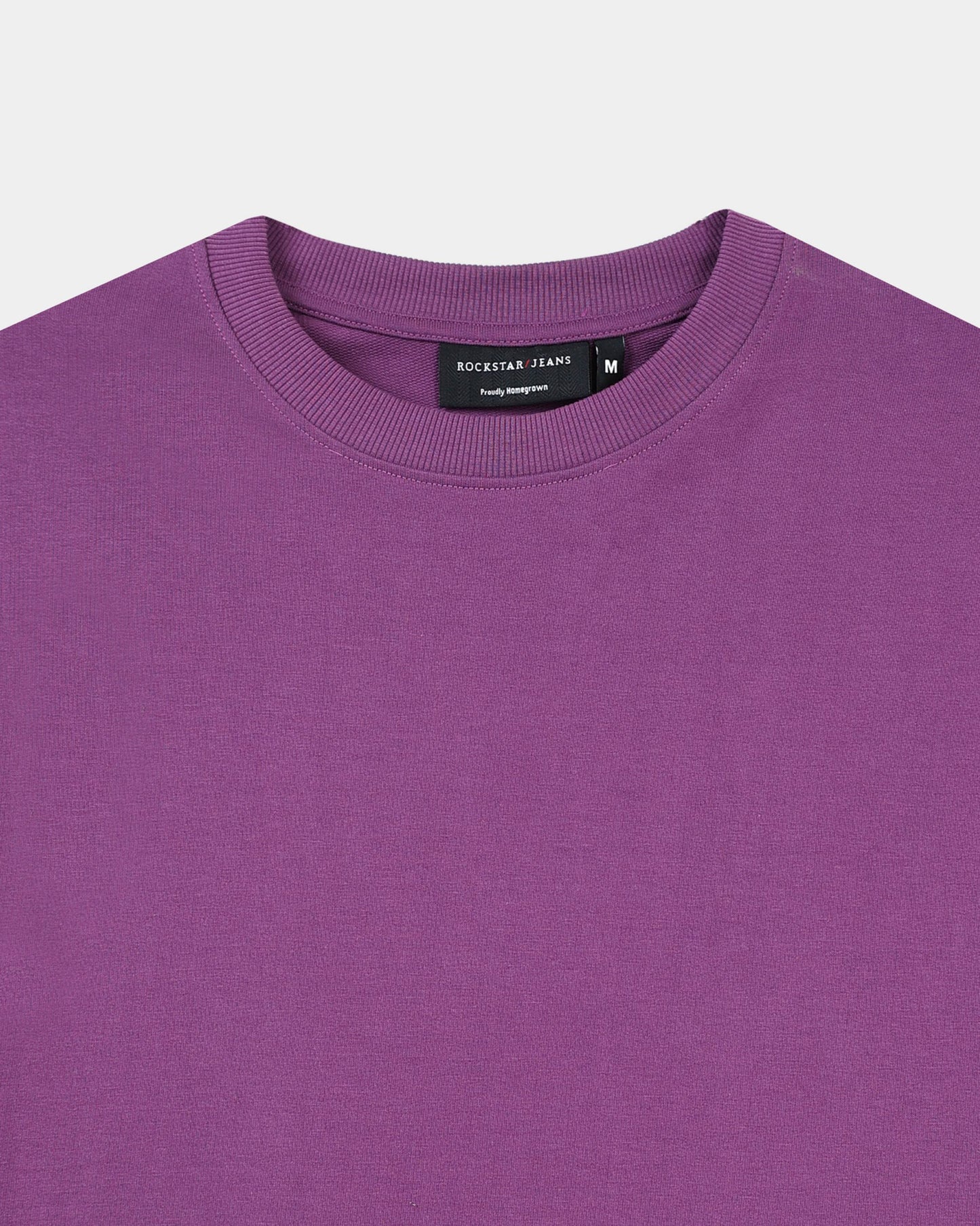 THE GROOVE Purple Basic Tee - Oversized Fit