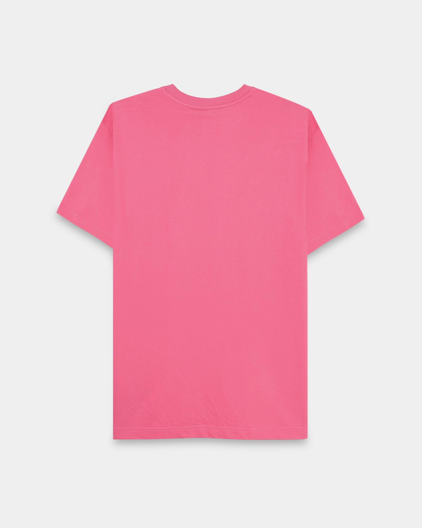 THE GROOVE Pink Basic Tee - Oversized Fit