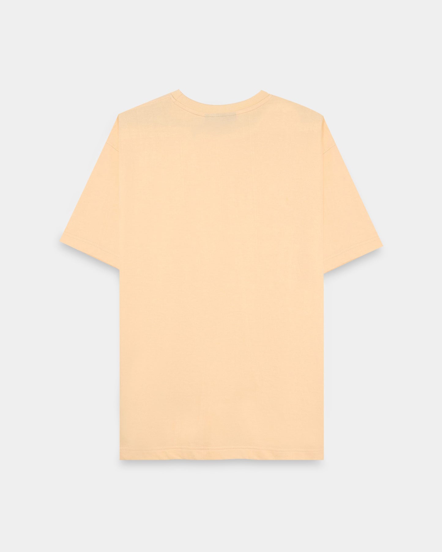 THE GROOVE Peach Basic Tee - Oversized Fit